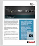 Datasheet: Server Technology PRO4X Universal Input Feature PDU - EN
