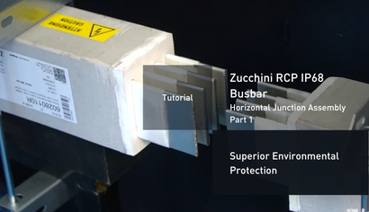 Zucchini RCP Busbar. Horizontal Junction Assembly - Part 1 - Tutorial