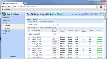  Switched Intelligent PDUs