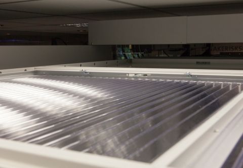 Drop-away FM approved roof