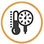 TEMPERATURE AND DIFFERENTIAL AIR PRESSURE