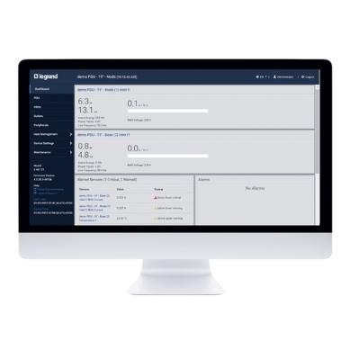 User-friendly and responsive Web User Interface