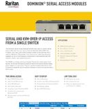 DOMINION SERIAL ACCESS MODULES