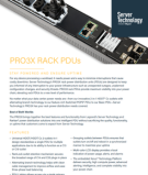 PRO3X RACK PDUS