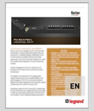 Datasheet: Raritan PX4 Universal Input Feature PDU - EN