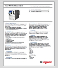 Keor MOD RI Datasheets