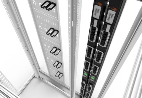 Multifunctional vertical cable trays