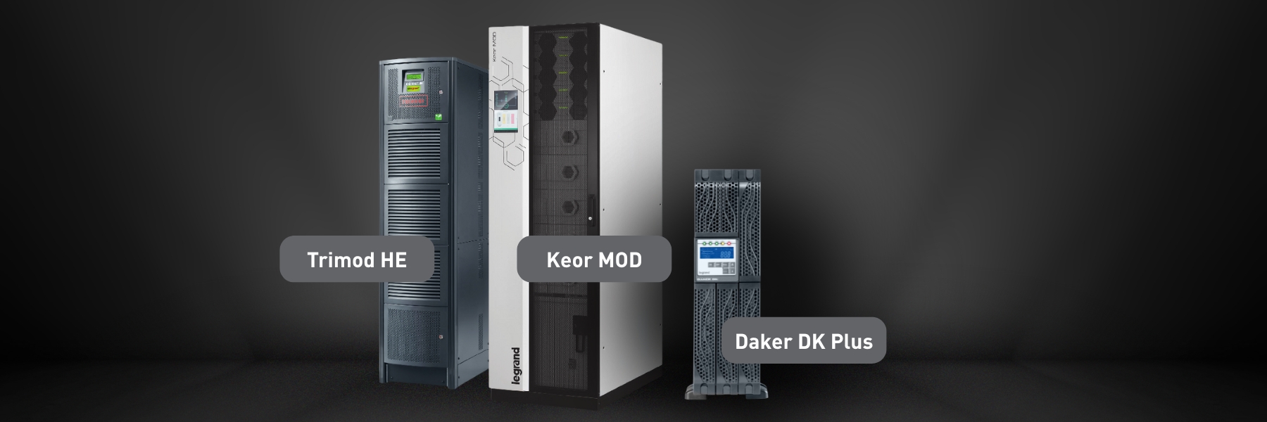 Trimod HE, Keor MOD, Daker DK Plus - Legrand's UPS System Support Capacity Planning