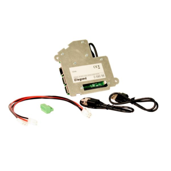 IP communication kit for connecting Green'up Premium charging station to  the installation's IP network, 059056, 3414970955760