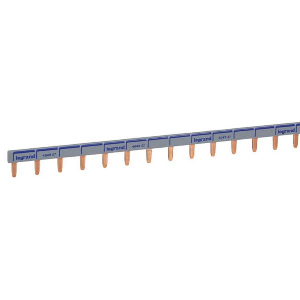 Supply busbar prong type 1 P N universal max 57 devices