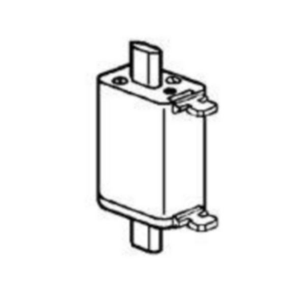 HRC blade type cartridge fuse type gG size 1 125 A with
