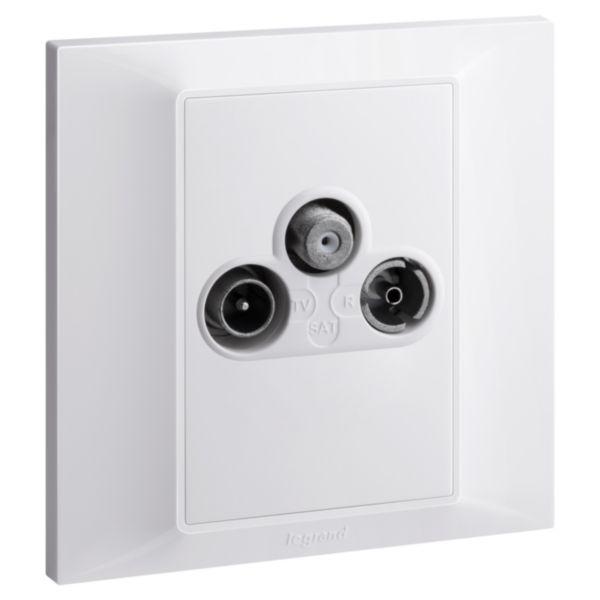 Belanko S TV-R-SAT socket white | 617632 | 3414971985599 | LEGRAND 