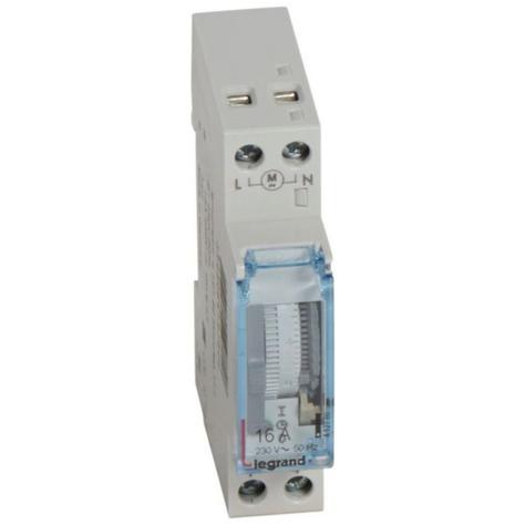 Programmable time switch vert. dial daily prog. no working reserve 412780 3245064127806 LEGRAND