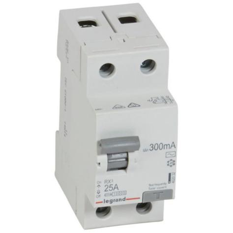 Interrupteur différentiel RX3 2P-40A-300mA Type AC Legrand