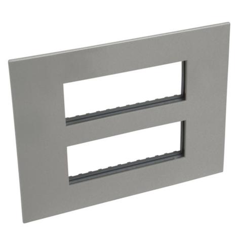 British standard plate Arteor square version 2x6 modules 