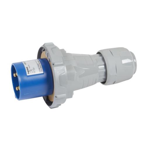 Plug male 400V - 32A - 4P+T IP-44 - P17 Tempra