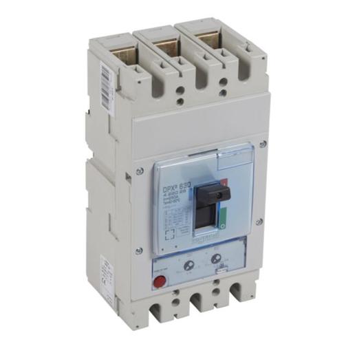 MCCB DPX³ 630 - thermal magnetic - 3P - Icu 70 kA (400 V~) - In