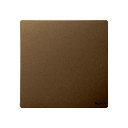 Mallia Senses - 1 gang 1 way double pole switch 20AX - Dark Bronze